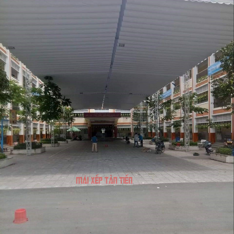 Mái xếp trường học lượn sóng chất lượng cao