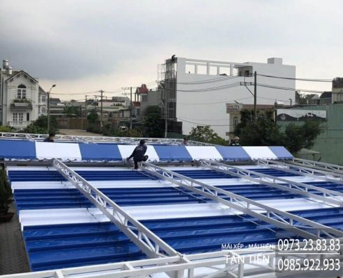 dịch vụ sửa chữa mái xếp từ cửa hàng tân tiến