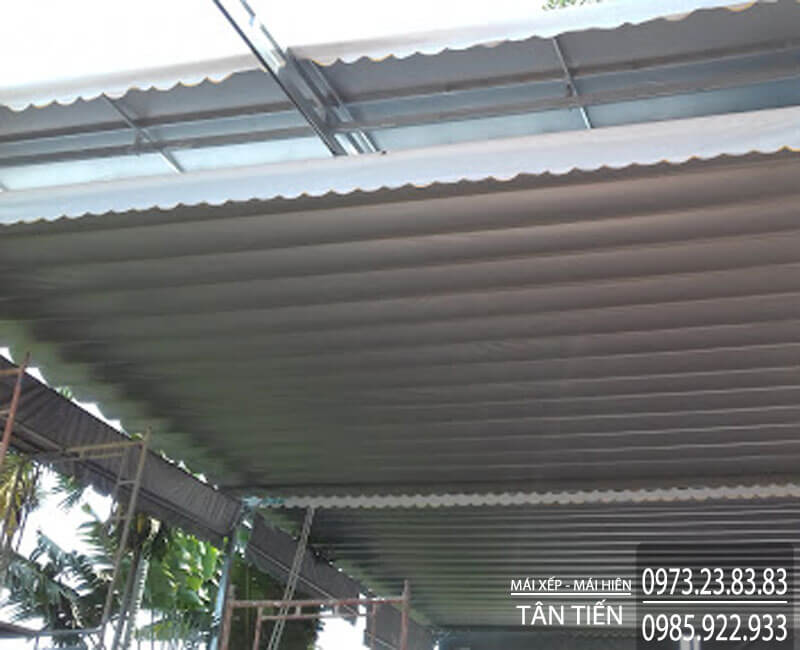 Mai Xep Tan Tien Ket cau mai xep keo don gian nhung cuc ki ben bi va cung cap